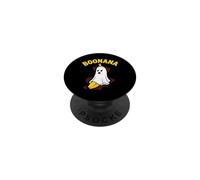 Boonana - Funny Ghost Banana Food Novelty Spooky Halloween PopSockets Adhesive PopGrip