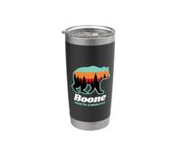 Boone Carolina North NC Mountains Bear Stainless Steel Insulated Tumbler