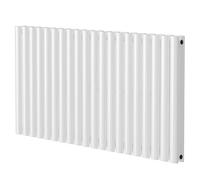 Boone Double Panel Radiator | White | Mild Steel | 600mm x 1200mm