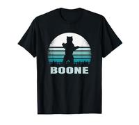 Boone North Carolina Vintage Bear NC Distressed 80s Sunset T-Shirt