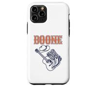 Boone Personalized Name Retro Cowboy Boots Western Style Case for iPhone 11 Pro