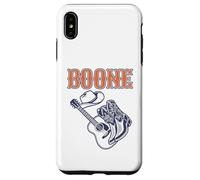 Boone Personalized Name Retro Cowboy Boots Western Style Case for iPhone XS Max