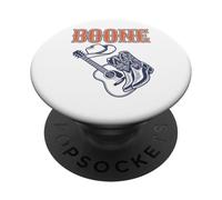 Boone Personalized Name Retro Cowboy Boots Western Style PopSockets Adhesive PopGrip
