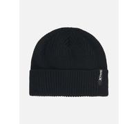 Hurley Men's Cuffed Beanie - Loose Knit Winter Hat, Size One Size, Black