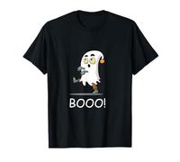 Booo! Spirit Ghost Hour Haunting Halloween Fun T-Shirt