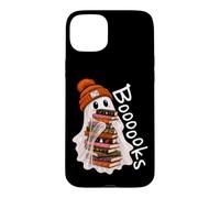 Booooks Funny Boo Ghost Read More Books Bookworm Halloween Case for iPhone 15 Plus