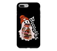 Booooks Funny Boo Ghost Read More Books Bookworm Halloween Case for iPhone 7 Plus/8 Plus