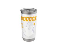 Boooos Ghost Halloween Stainless Steel Insulated Tumbler