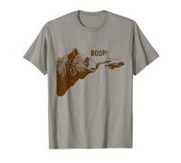Boop! Bear Finger Touching Nose Bear, Vintage Animal Meme T-Shirt