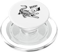 Boop the Angry Alligator Design for Animal Lovers and Fun PopSockets PopGrip for MagSafe