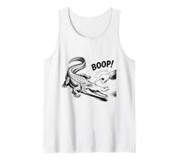 Boop the Angry Alligator Design for Animal Lovers and Fun Tank Top