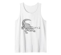 Boop the Angry Alligator Design for Animal Lovers and Fun Tank Top