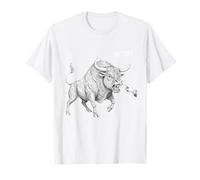 Boop the Angry Bull Design for Animal Lovers and Fun T-Shirt