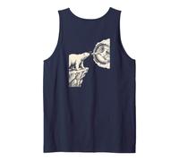 Boop The Bear Funny Grizzly Bear Wildlife (ON Back) Tank Top