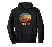 Boop The Bear Funny Grizzly Bear Wildlife Pullover Hoodie