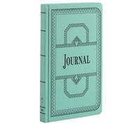 Boorum & Pease 66 Series Account Book, Journal Ruled, Green, 500 Pages, 12-1/8" x 7-5/8" (66-500-J)
