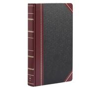 Boorum & Pease 9 Series Account Book - Record Ruled, Smyth-Sewn Acid-Free 500 Pages - 14-1/8"x8-5/8" Black Hardcover - Accounting Ledger Book for Financial Record & Business Expense Tracking - 1 Unit