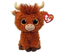 Boos Alfie - Brown Highland Cow 15cm Toy High Quality