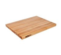 Boos Block Butchers Block Chopping Board - Thick Chopping Board - North American Hard Maple Chopping Board - Safe for Food Preparation - 18 x 12 x 1,25 Inches