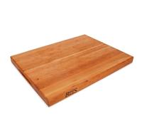 Boos Block Cherry Wood Chopping Board - Thick Wooden Chopping Board -Butchers Block Cutting Board - Safe for Food Preparation - 20 x 15 x 1.5 Inches