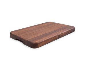 Boos Block Chop-N-Serve - All Purpose Chopping Block - Large Wooden Serving Board - Walnut Chopping Board - Safe for Food Preparation - 17 x 12 x 1 Inches