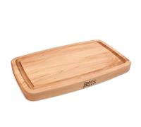 Boos Block Juice Groove Carving Board Oval - Butchers Block Chopping Board - Thick Chopping Board - North American Hard Maple Chopping Board - Safe for Food Preparation - 20 x 15 x 1,5 Inches