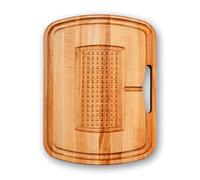 Boos Block Juice Groove Chopping Board With Drip Tray - Butchers Block Extra Thick - North American Hard Maple - 24 x 18 x 2.25 Inches