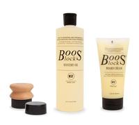 Boos Block Chopping Board Oil and Wax Set - Mystery Oil (16 oz) + Board Cream (5 oz) + Wax Applicator - Cutting Board Oil - Butchers Block Oil - Chopping Board Wax - Beeswax - Food Grade Mineral Oil