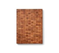 John Boos CCB Series Rectangular Wooden Maple Cutting Board 20”x15” - 2.25” Thick, 21-lb Reversible Butcher Block with End-Grain & Finger Grips - Made in the USA