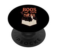 Boos Crew Halloween Ghostly Gathering PopSockets Adhesive PopGrip