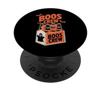Boos Crew Halloween Ghostly Gathering PopSockets Adhesive PopGrip