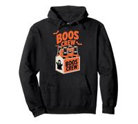Boos Crew Halloween Ghostly Gathering Pullover Hoodie