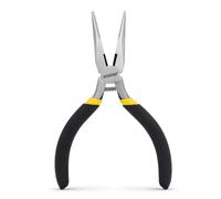 BOOSDEN 5 Inch Needle Nose Pliers with Side Cutter, Small Long Nose Pliers Mini, Precision Spring Loaded Pliers for Electronics, Jewelry Making, Working in Tight Areas, Side Cutting Pliers