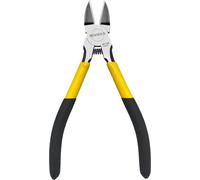 BOOSDEN 6.5 inch Side Cutters - Ultra Sharp Spring-Loaded Wire Cutter for Jewelry Making, Flush Cut Pliers, Snips
