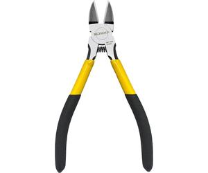 BOOSDEN 6.5 inch Side Cutters - Ultra Sharp Spring-Loaded Wire Cutter for Jewelry Making, Flush Cut Pliers, Snips