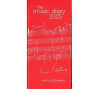 Boosey & Hawkes Music Diary 2025 - Red