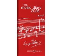 Boosey & Hawkes Music Diary 2026 - Red (BH 15159)