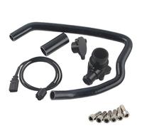 Boost Bypass Valve Turbocharger Cutoff Valve Auto Turbo Dump Blow Off Diverter Valve Suit Conversion Fit for Audi S3 Fit for Vw Golf R 2.0 TFSI Transversal ETI VAG Group(All Black Kits)