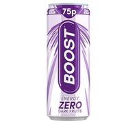 Boost Energy Drink Zero Sugar Dark Fruits 250ml PM 75p | Case of 24