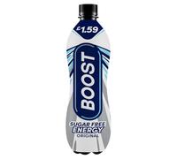 Boost Energy Sugar Free Pack of 12 x 1L Bottles