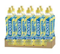 Boost Isotonic Sport Cloudy Lemonade, Limited Edition, 500ml, Pack of 12 Bottles