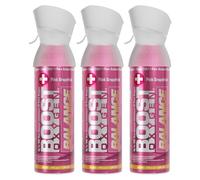 Boost Oxygen Cylinder Pink Grapefruit Flavour 5L Pack of 3 | Portable Oxygen Canisters | Lightweight Oxygen Cylinder for Breathing,Hiking,Sports,Outdoor & Active Lifestyle Use | Up to 300 Inhalations