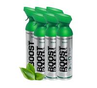 Boost Oxygen Portable Oxygen Cylinder with 95% Oxygen - 54L, 6x9L Oxygen Canister with Oxygen Mask for More Than 900 Inhalations - Portable Oxygen Can, Oxygen for Home use (Natural Flavour)