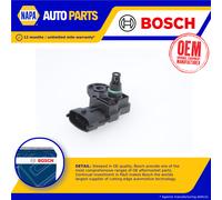 Boost Pressure Sensor fits ALFA ROMEO GIULIETTA 940 1.4 10 to 20 Bosch 55238125