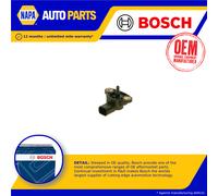 Boost Pressure Sensor fits MERCEDES S350 3.0D 09 to 17 OM642.867 Genuine Bosch