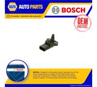 Boost Pressure Sensor fits VW GOLF 97 to 16 Bosch 03G906051D 038906051B Quality
