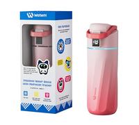 BOOST Smart Water Bottle with Reminder & Tracker, 16oz Kids Water Bottle for School, DIY Refrigerator Magnets, BPA-Free Vacuum Insulated Stainless Steel, Ideal for Mother's Day
