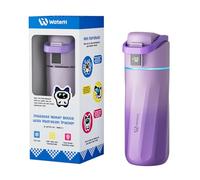 BOOST Smart Water Bottle with Reminder & Tracker, 16oz Kids Water Bottle for School, DIY Refrigerator Magnets, BPA-Free Vacuum Insulated Stainless Steel, Ideal for Mother's Day