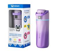 BOOST Smart Water Bottle with Reminder & Tracker, 473 ml Kids Water Bottle for School, DIY Refrigerator Magnets, BPA-Free Vacuum Insulated Stainless Steel, Ideal for Mother's Day
