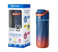 BOOST Smart Water Bottle with Reminder & Tracker, 473 ml Kids Water Bottle for School, DIY Refrigerator Magnets, BPA-Free Vacuum Insulated Stainless Steel, Ideal for Mother's Day